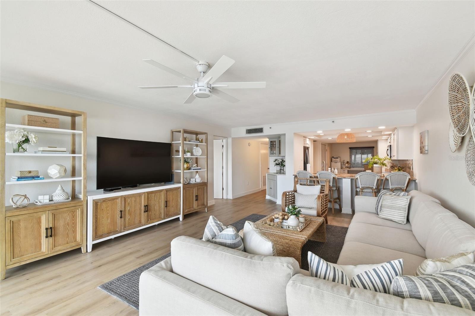 Open Concept Kitchen/Living Area