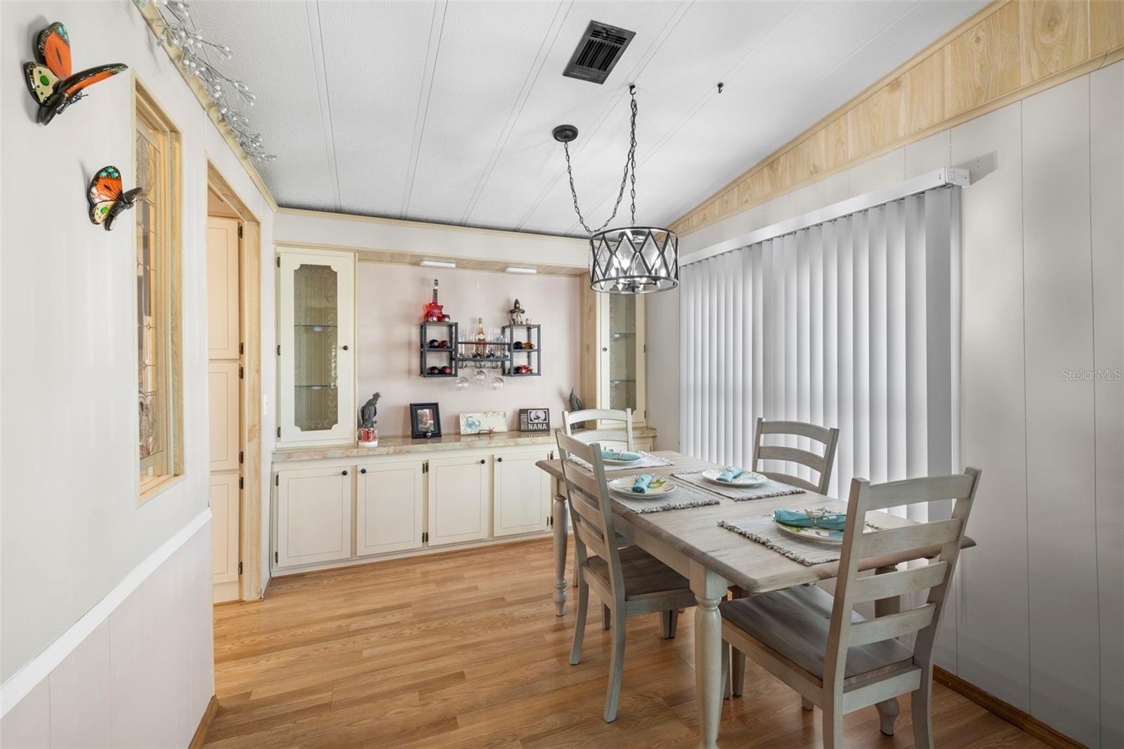 Formal dining room right off the kitchen!