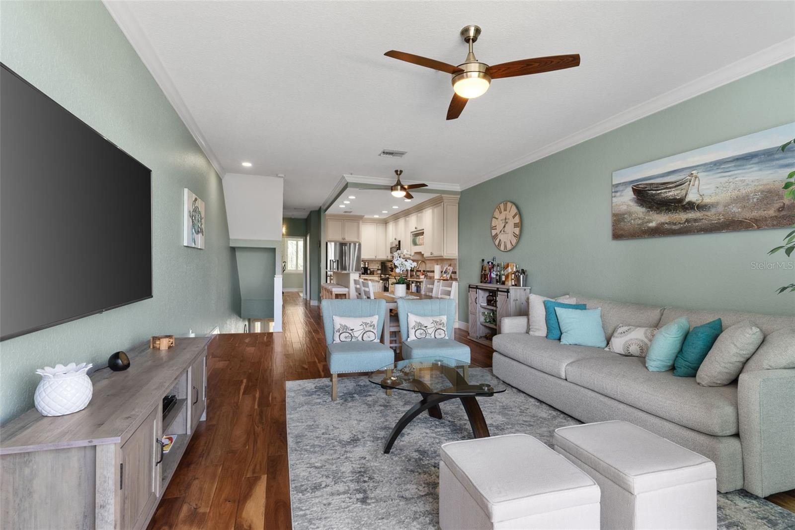 Open Concept Living Area