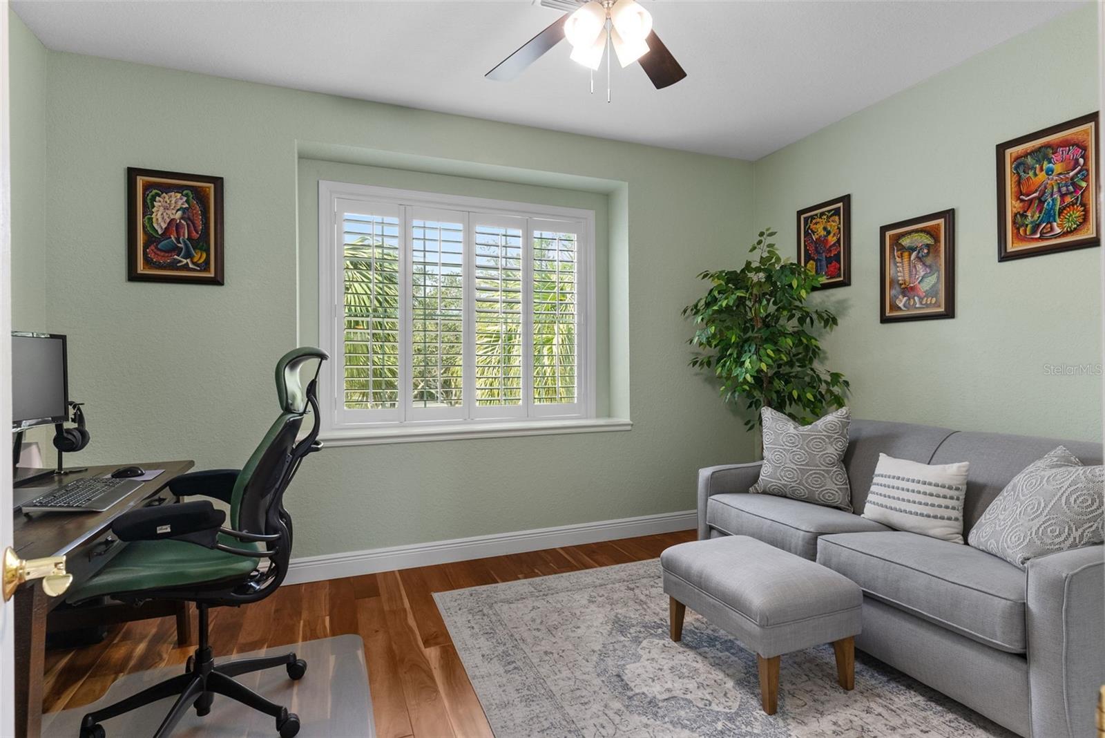 Main Floor Bedroom used as office