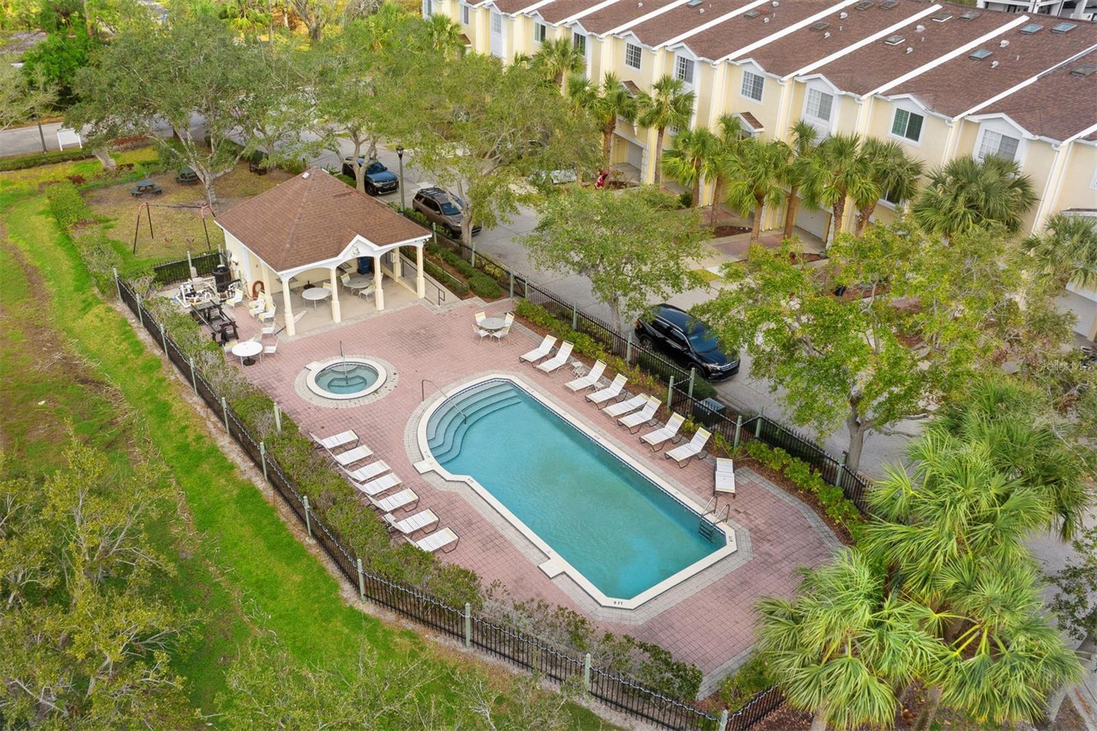 Beautiful Pool & Spa Area