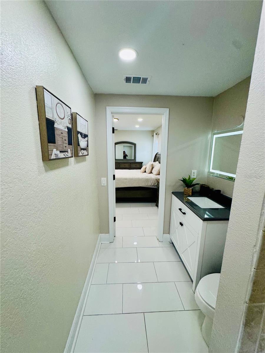 master bathroom