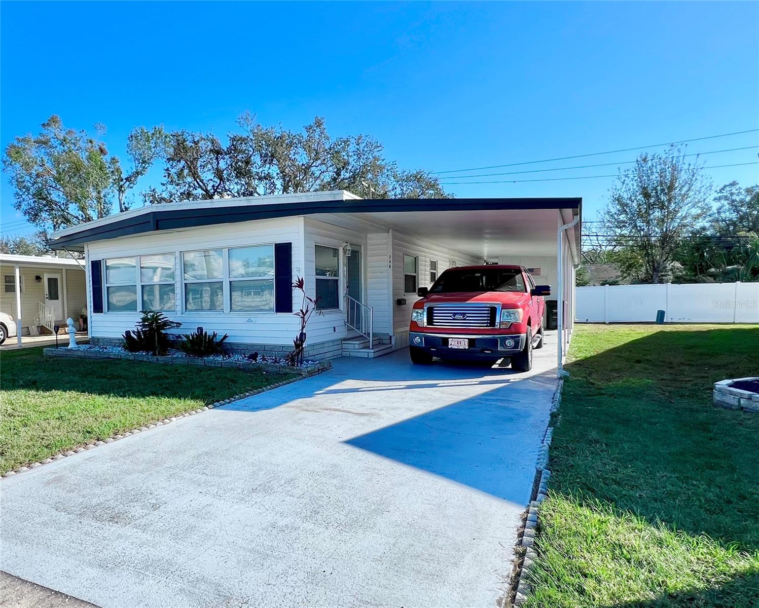 long driveway