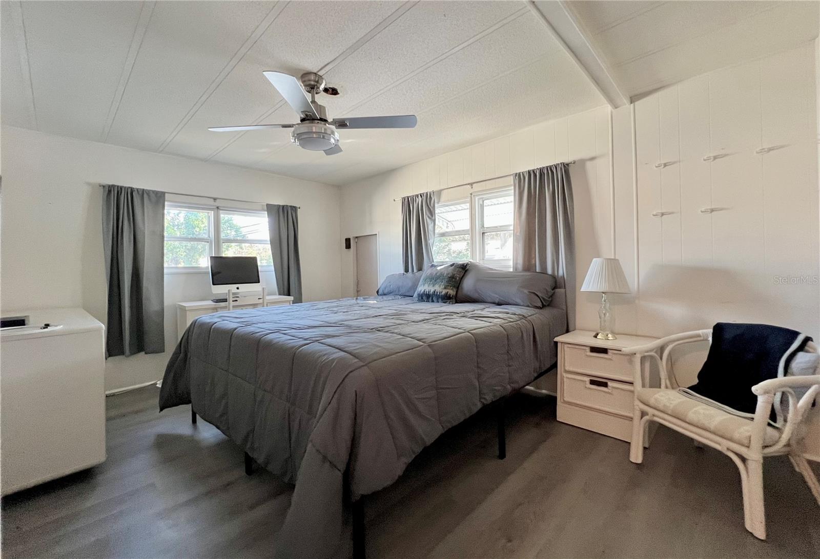 Primary bedroom with 2 closets