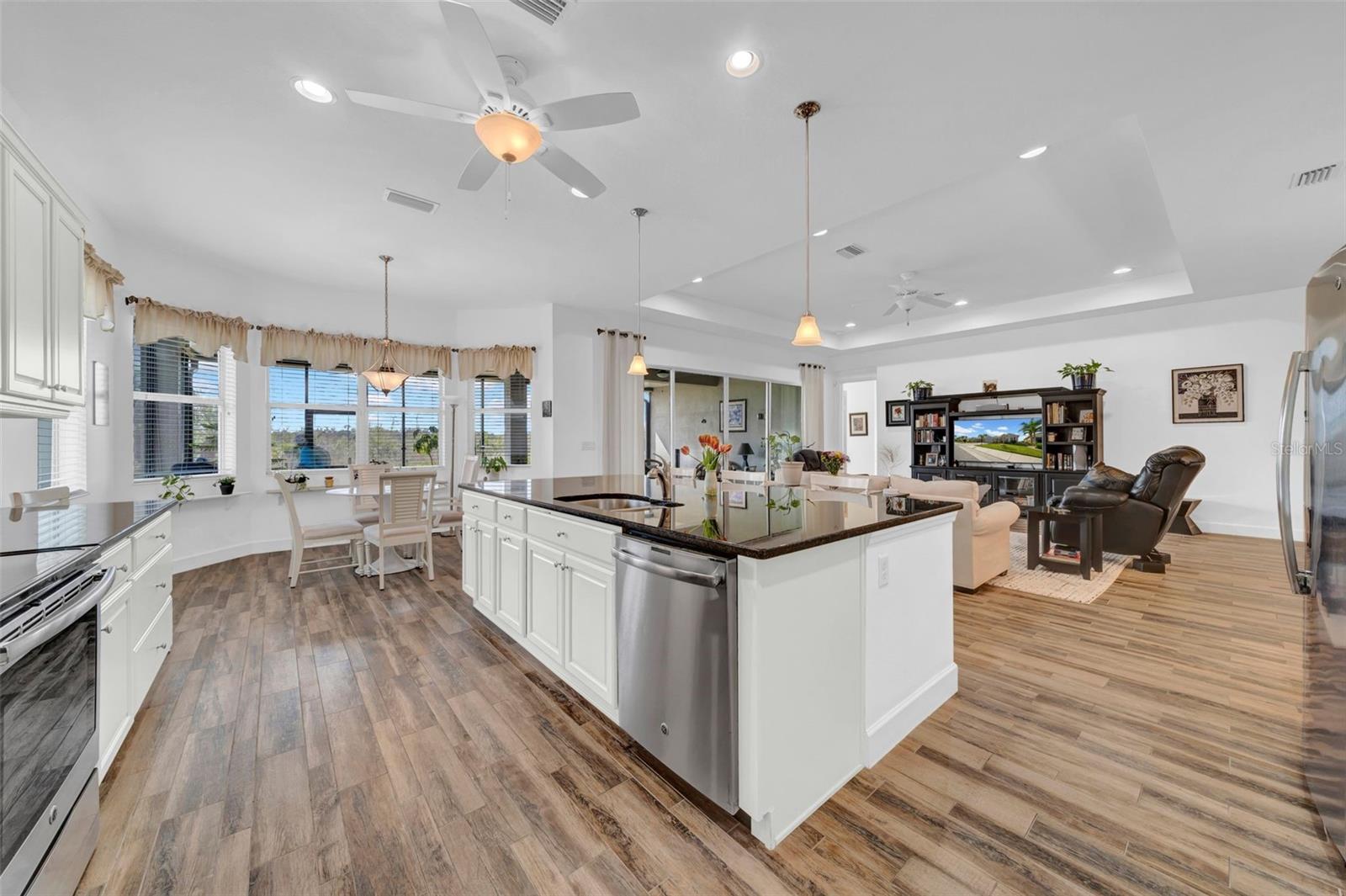 Spacious kitchen