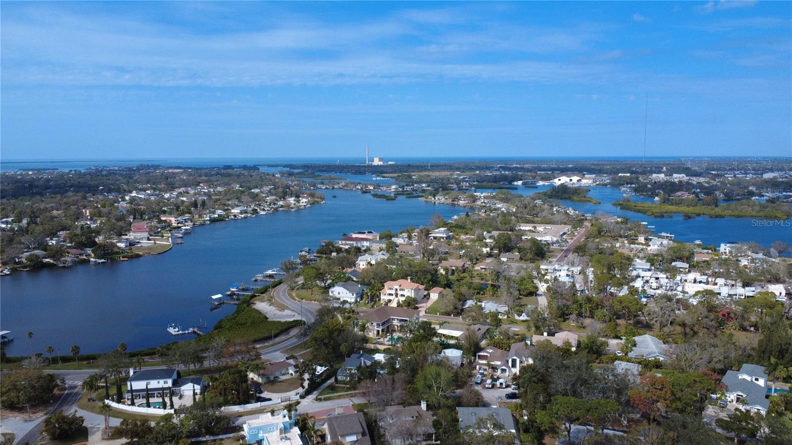 View from directly overhead showing the Gulf of America