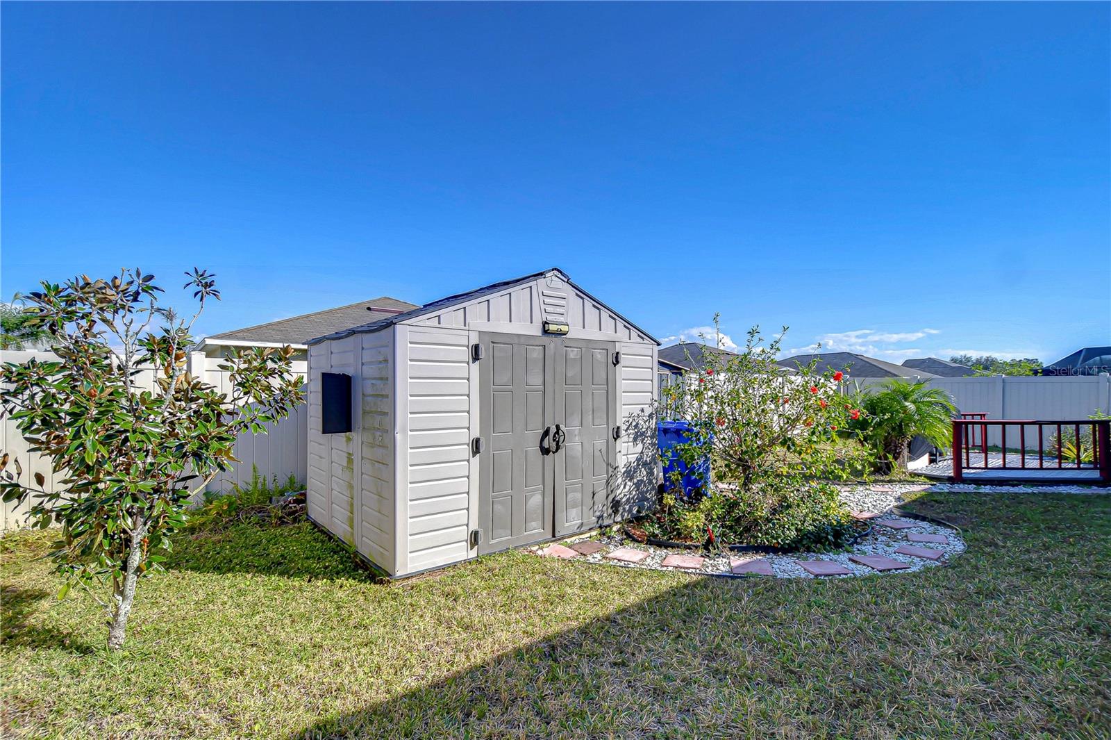 Large shed for any storage needs!