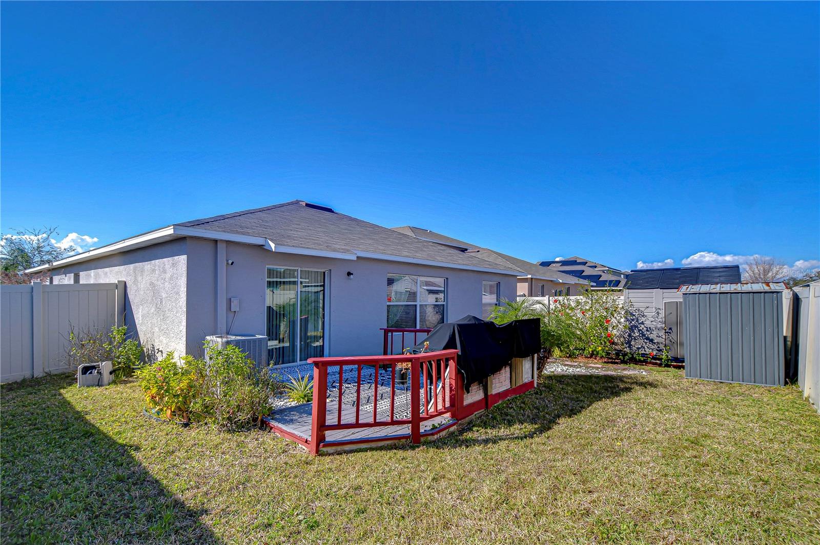 Backyard with plenty of space!