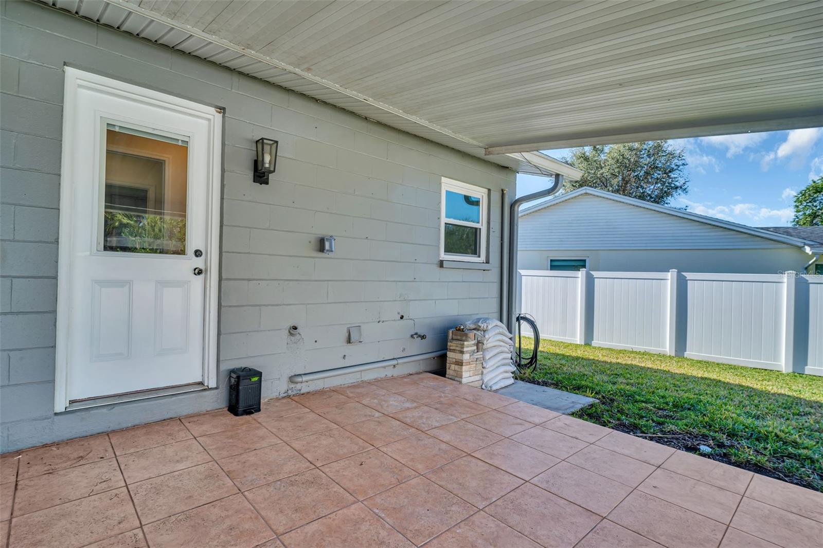 Back door to Dry Bar Area and 2nd patio