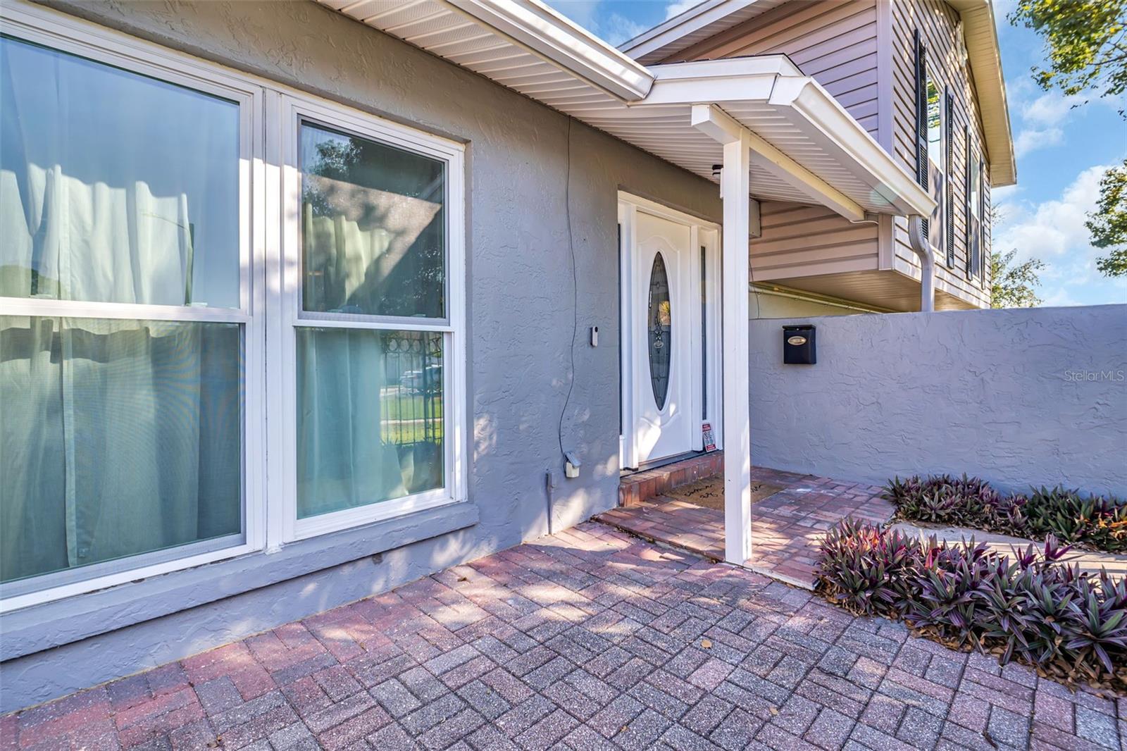 Front Patio and Entrance