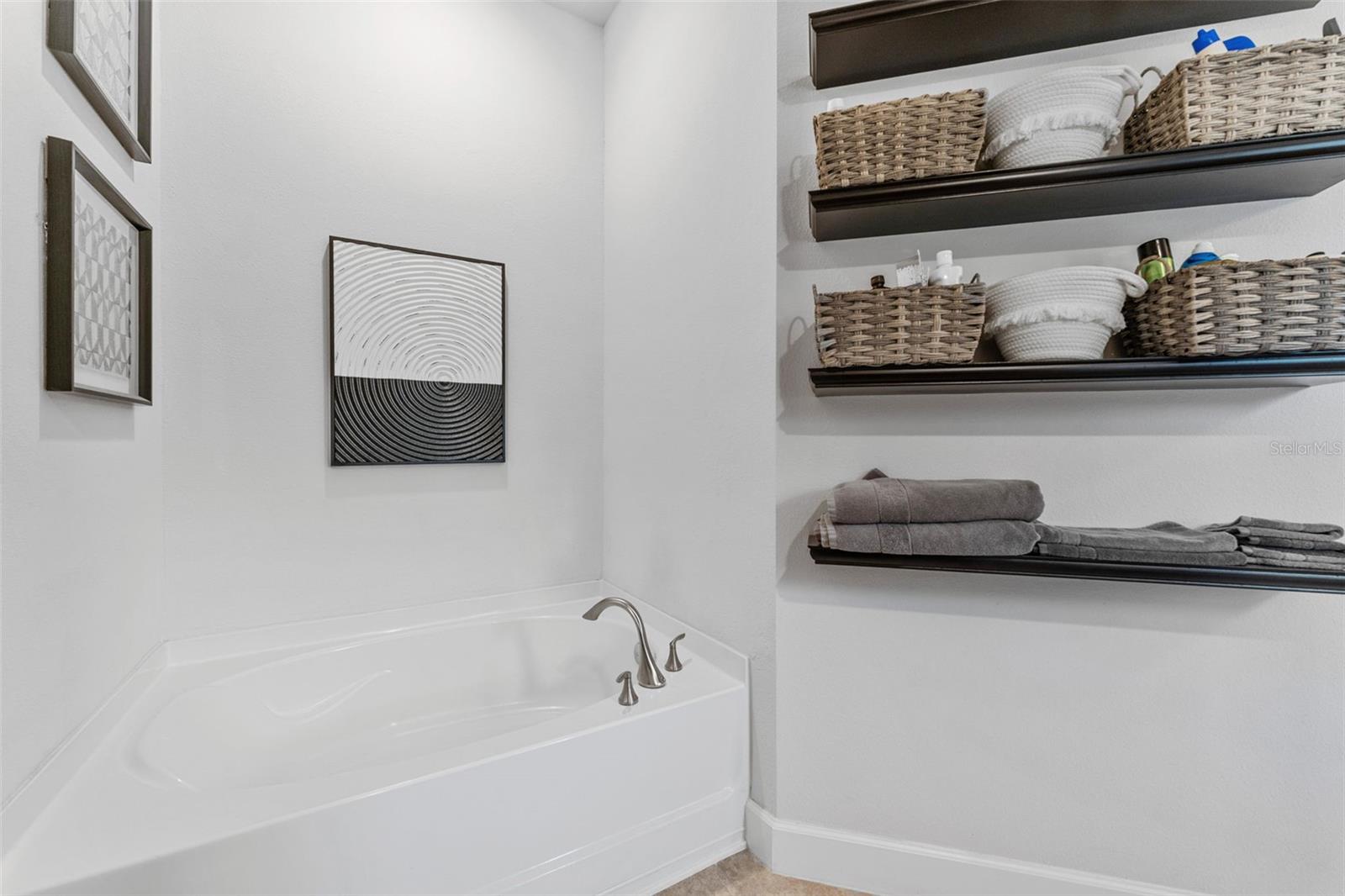 Primary Bathroom with tub