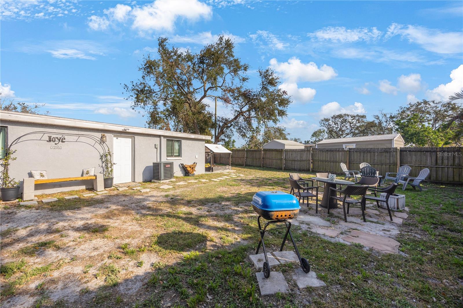 Grilling area