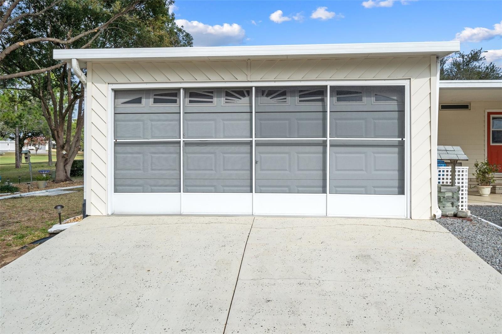 2 car garage