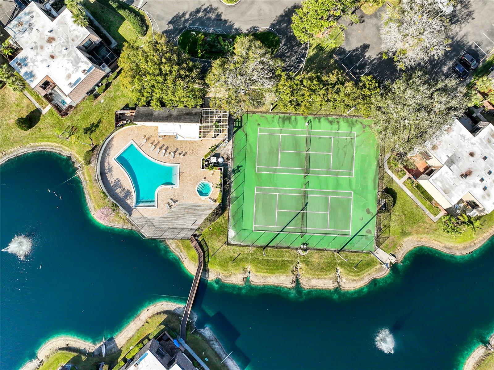 Aerial View Amenities