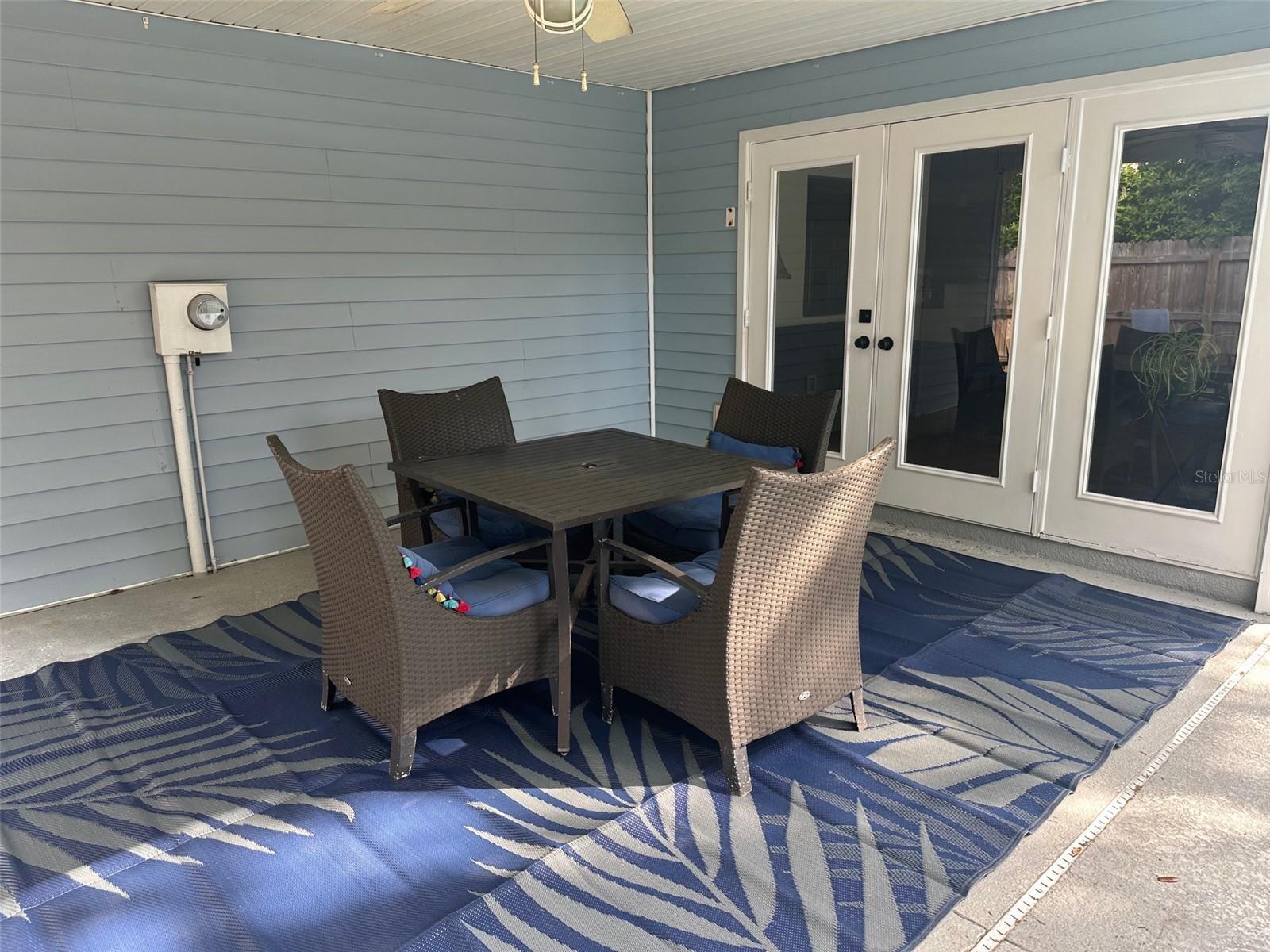 Poolside Covered Porch