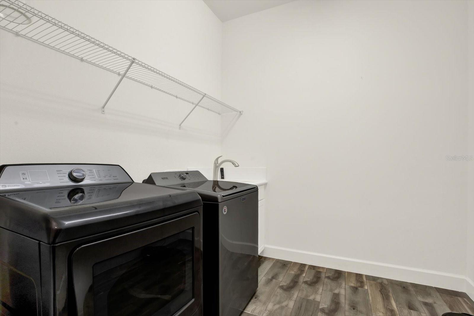 Large laundry room