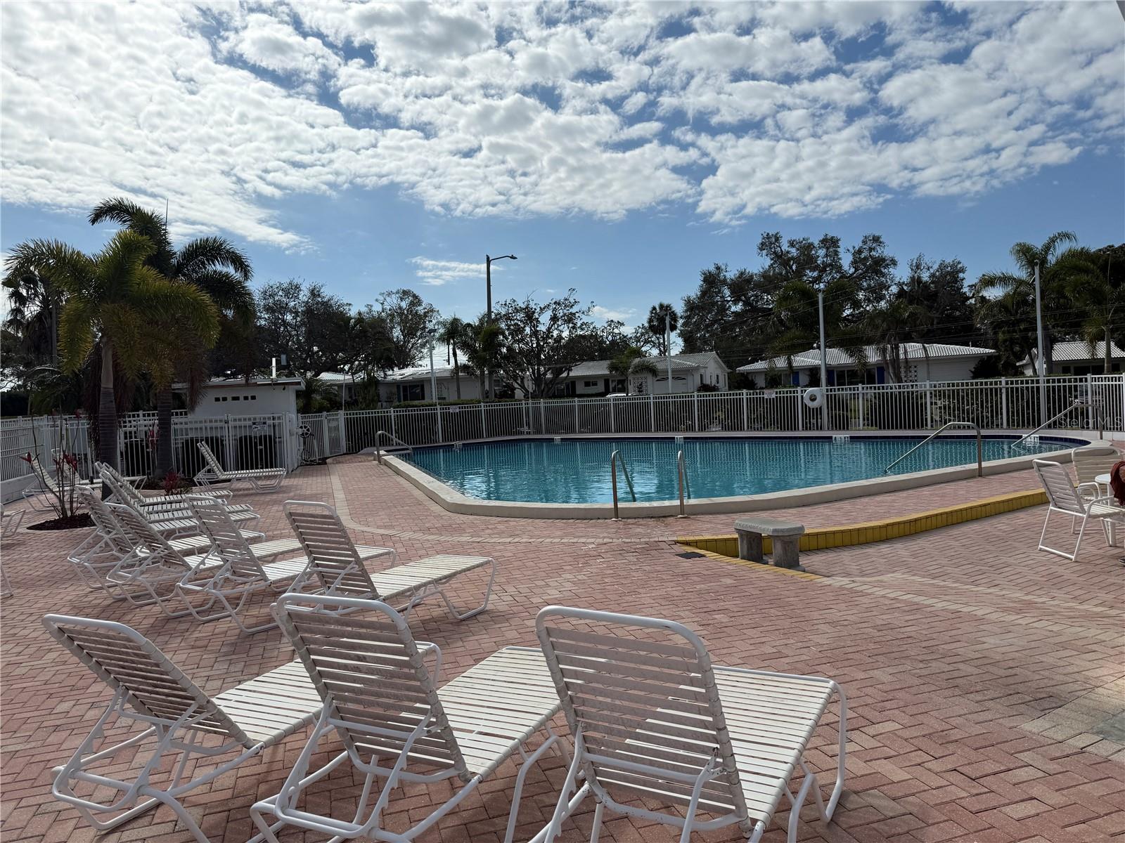 Pool heated in winter Chilled in summer