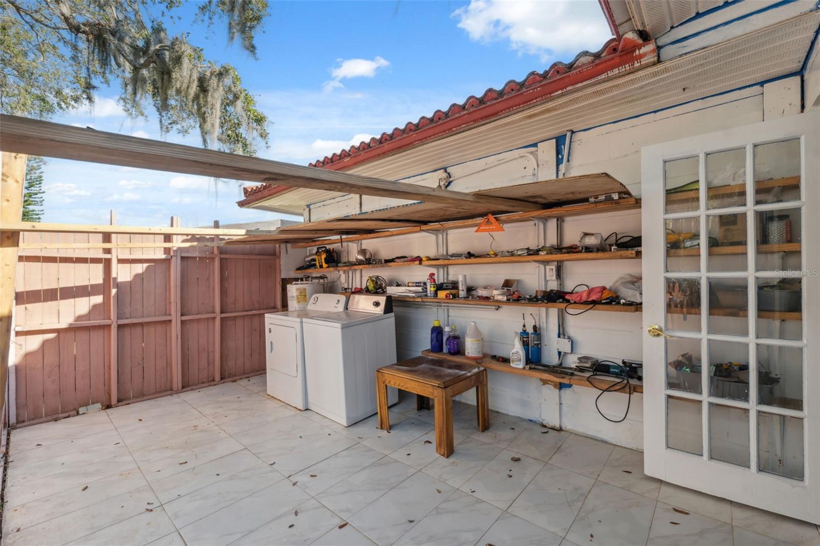 Rear Patio