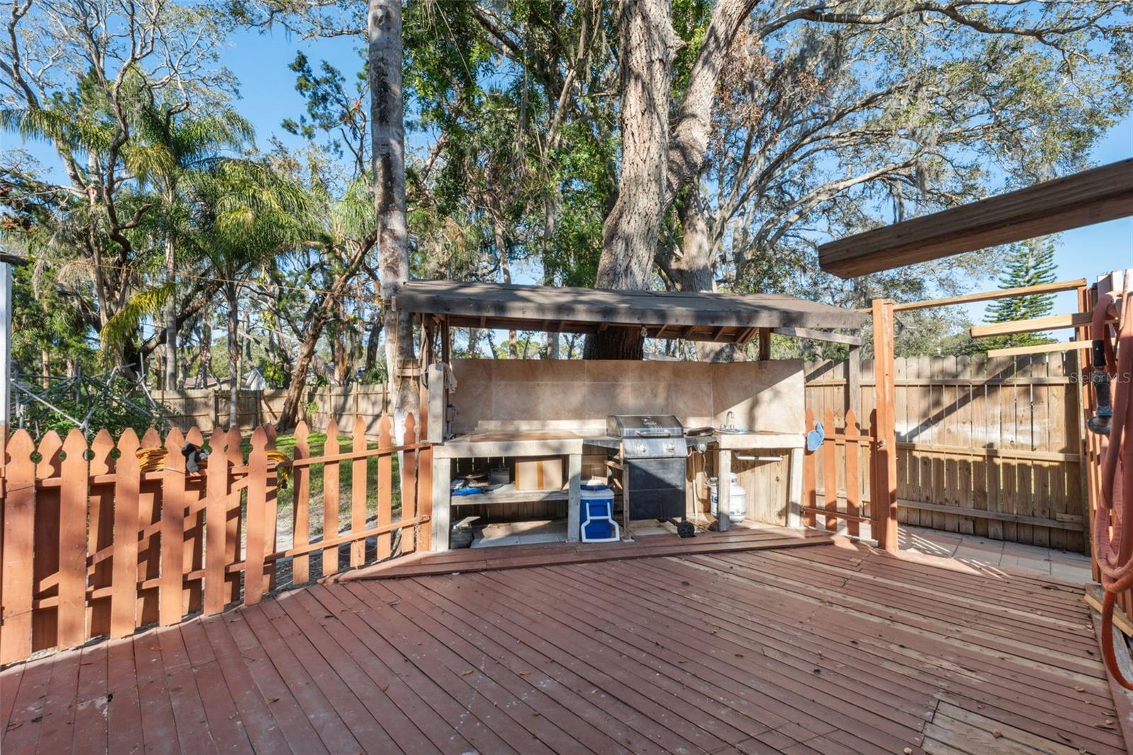 Rear Patio