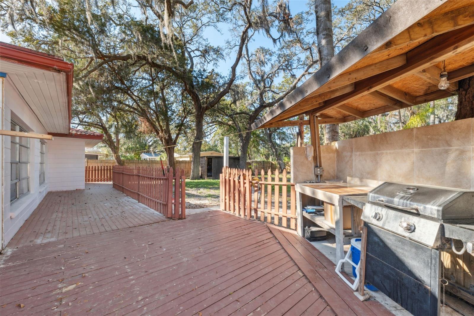 Rear Patio