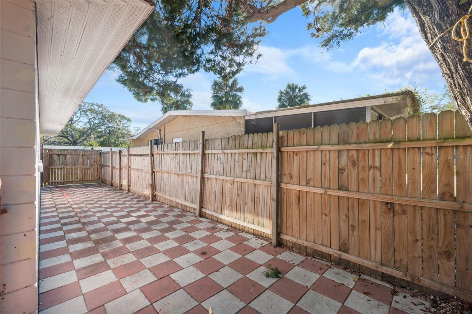 Side Patio