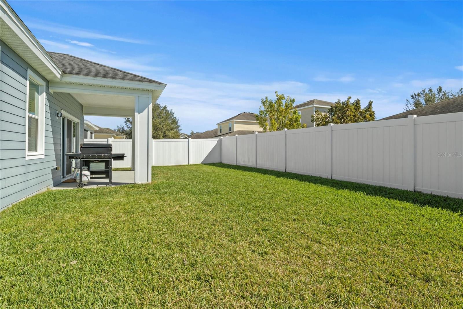 Fully Fenced Backyard