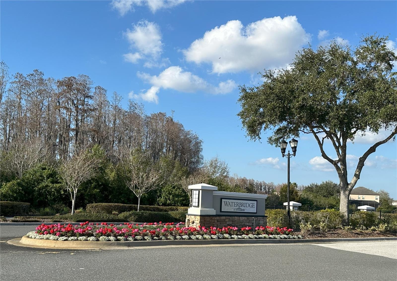 Entrance to Waterbridge community