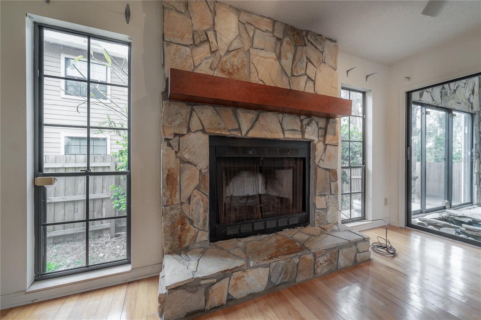 Primary Living Area Fireplace