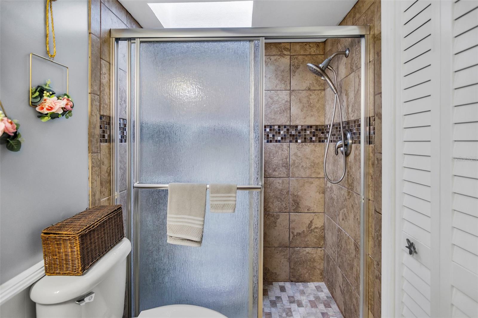 Guest bathroom, walk in shower