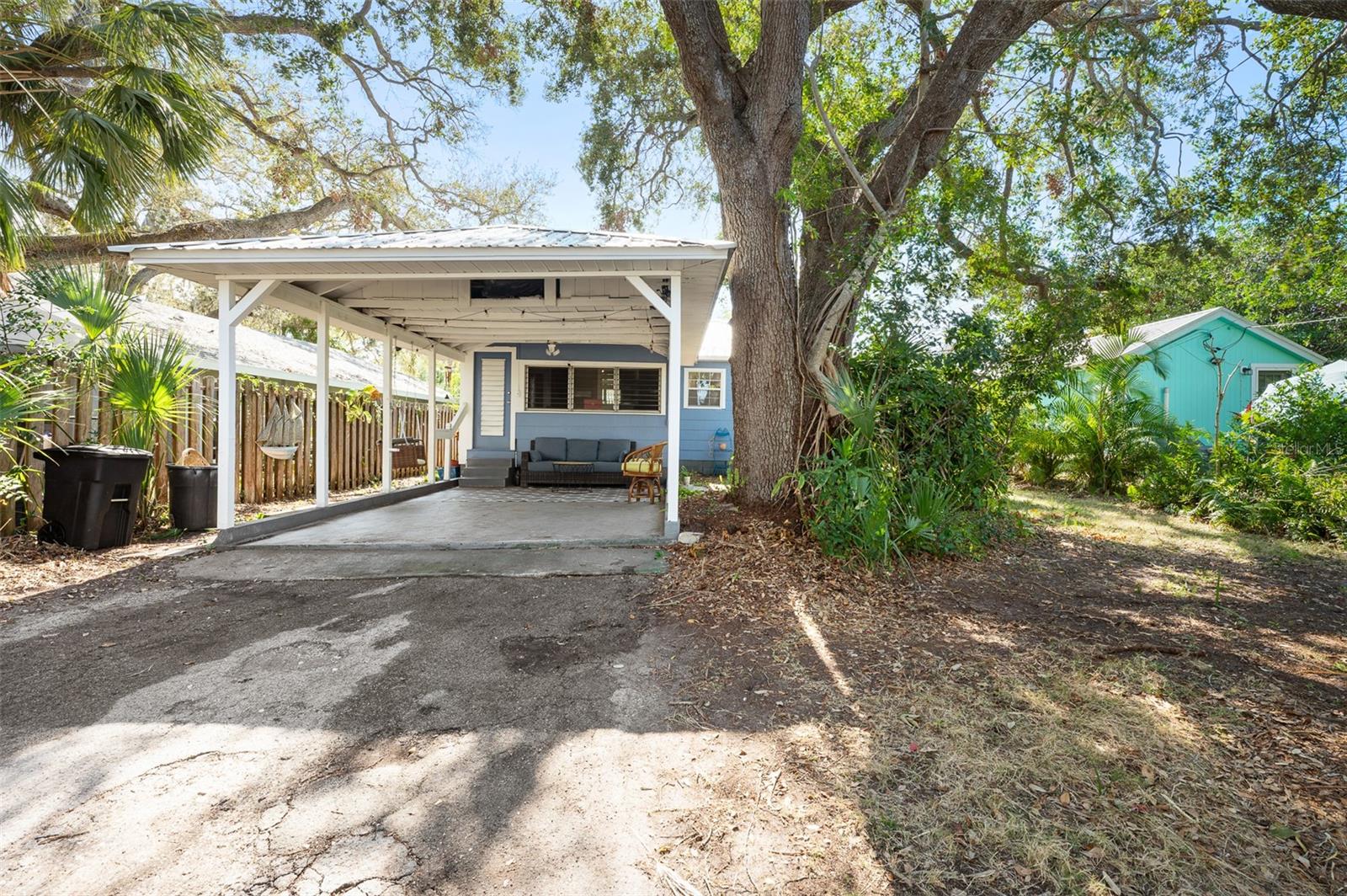 Rear Carport