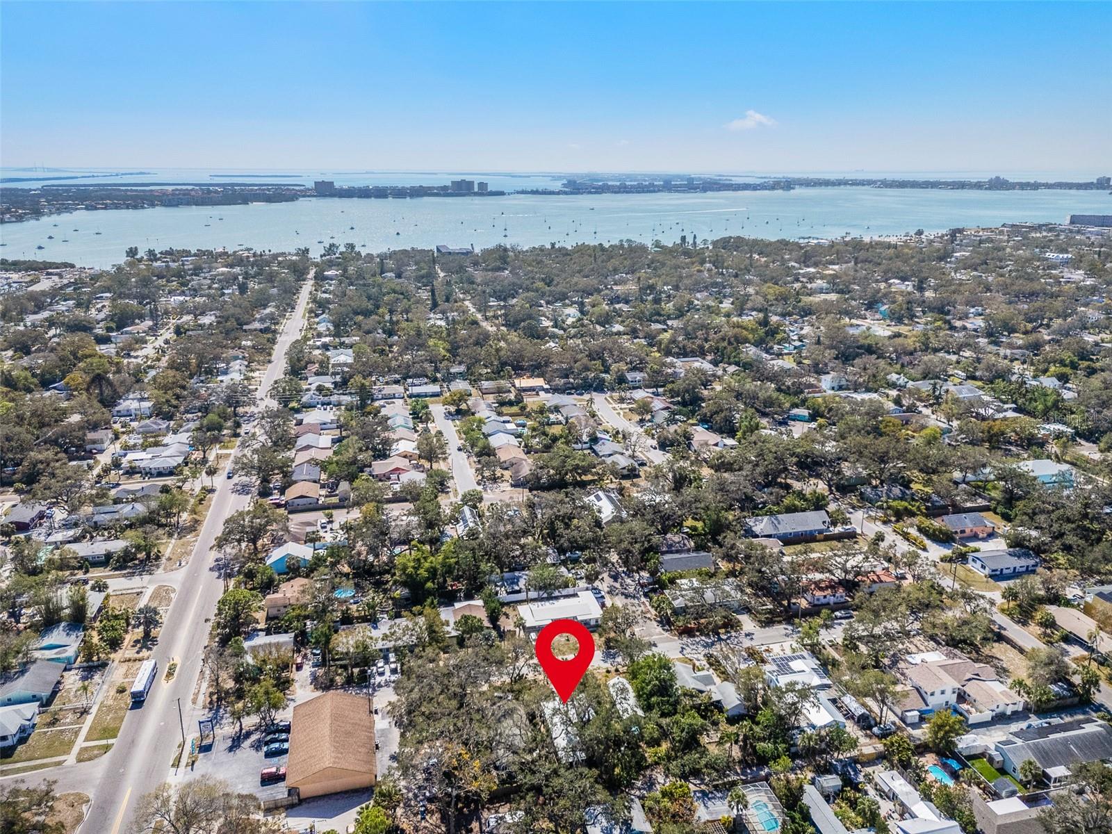 Looking South to Boca Ciega Bay