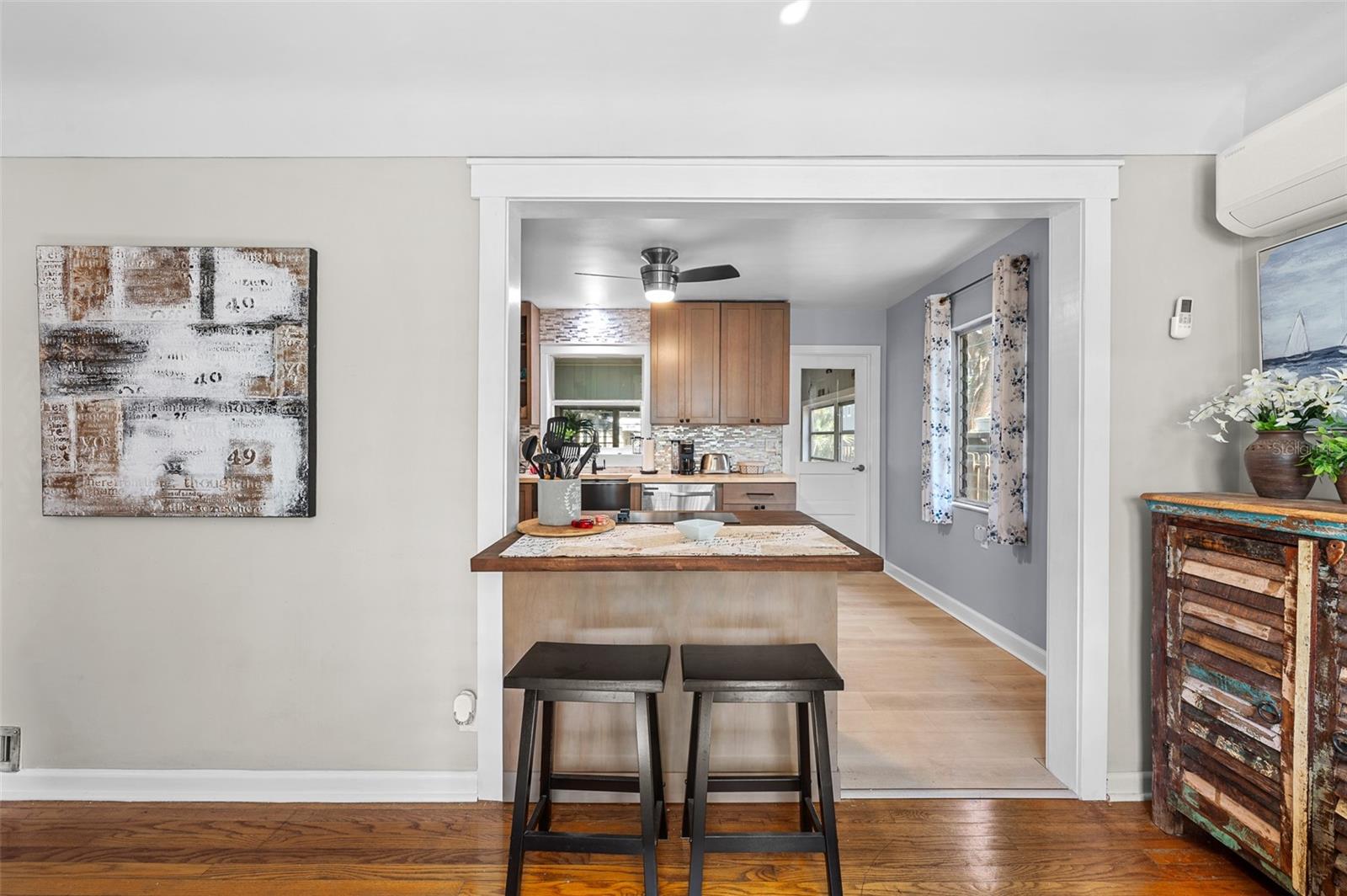 Kitchen Entry from Living Room