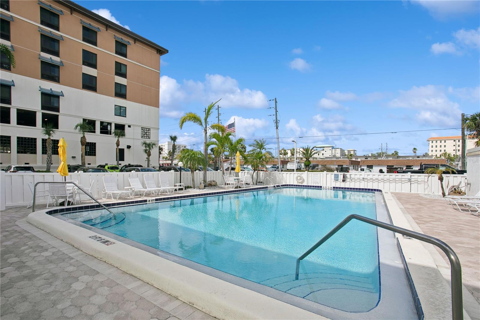 Relaxing Pool Area