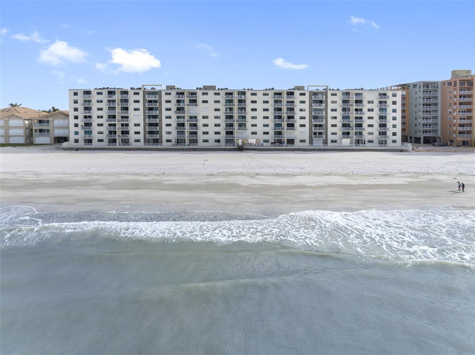 Wide sandy beach