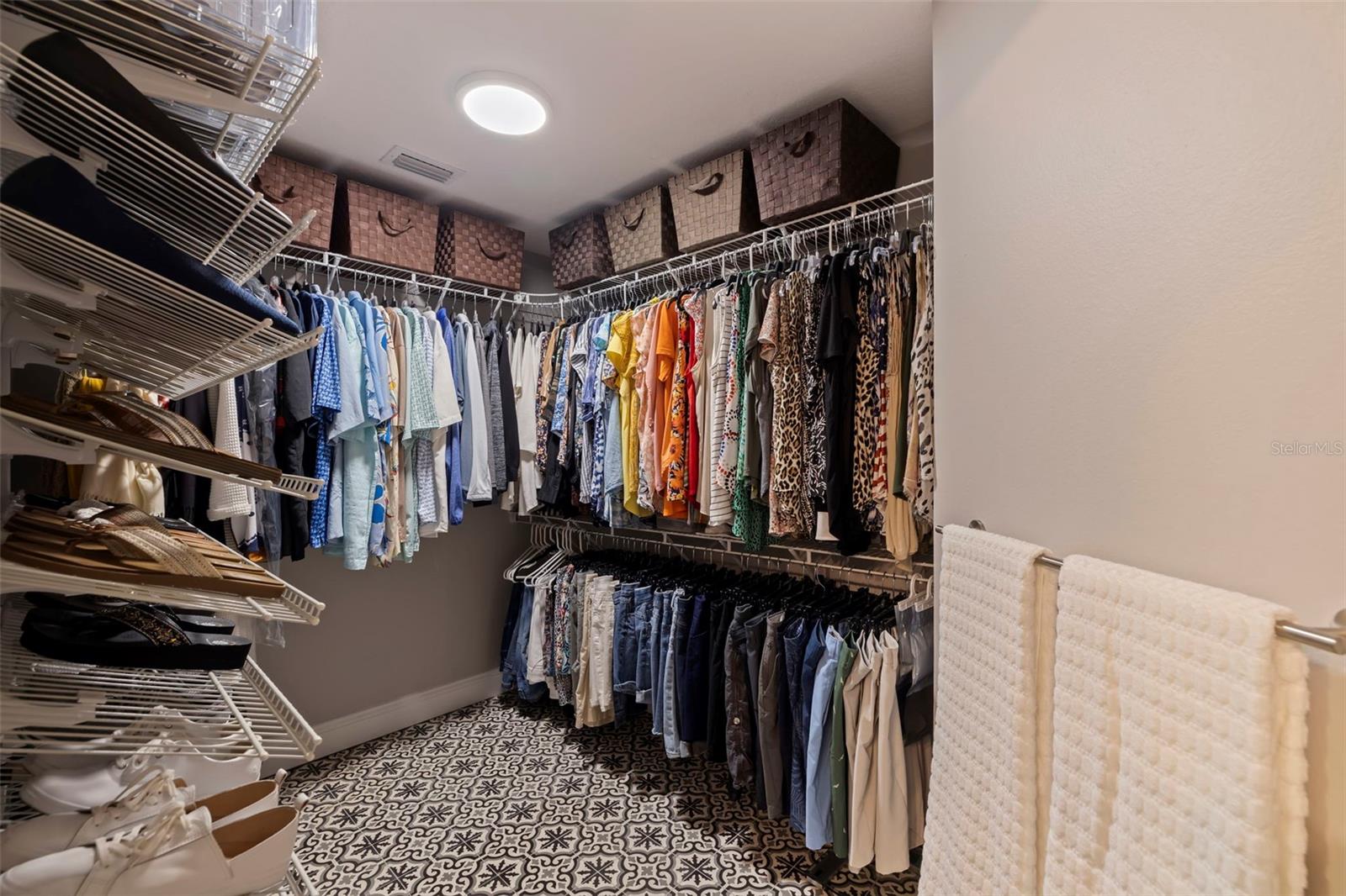 Large Walk-in Closet!