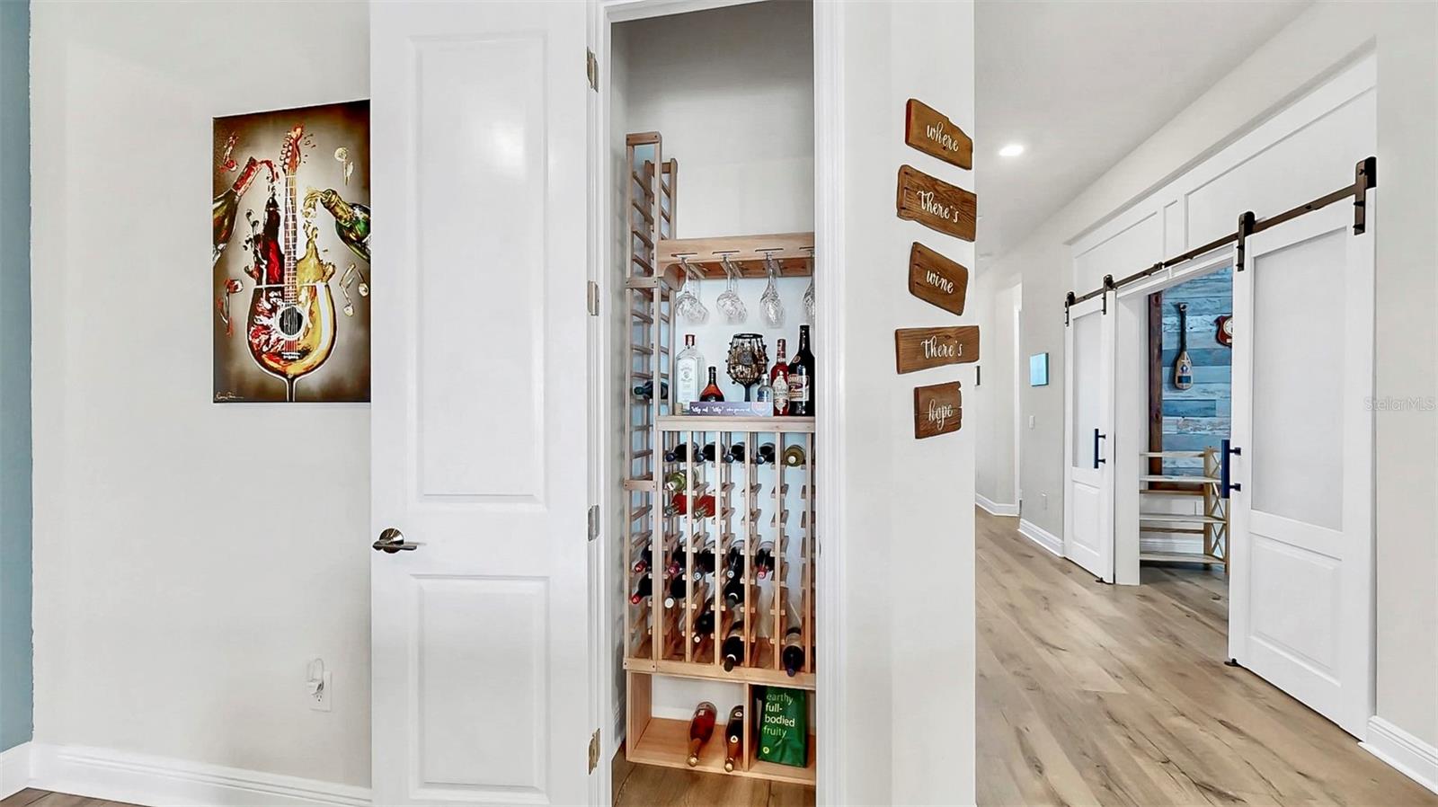 Custom Wine Closet