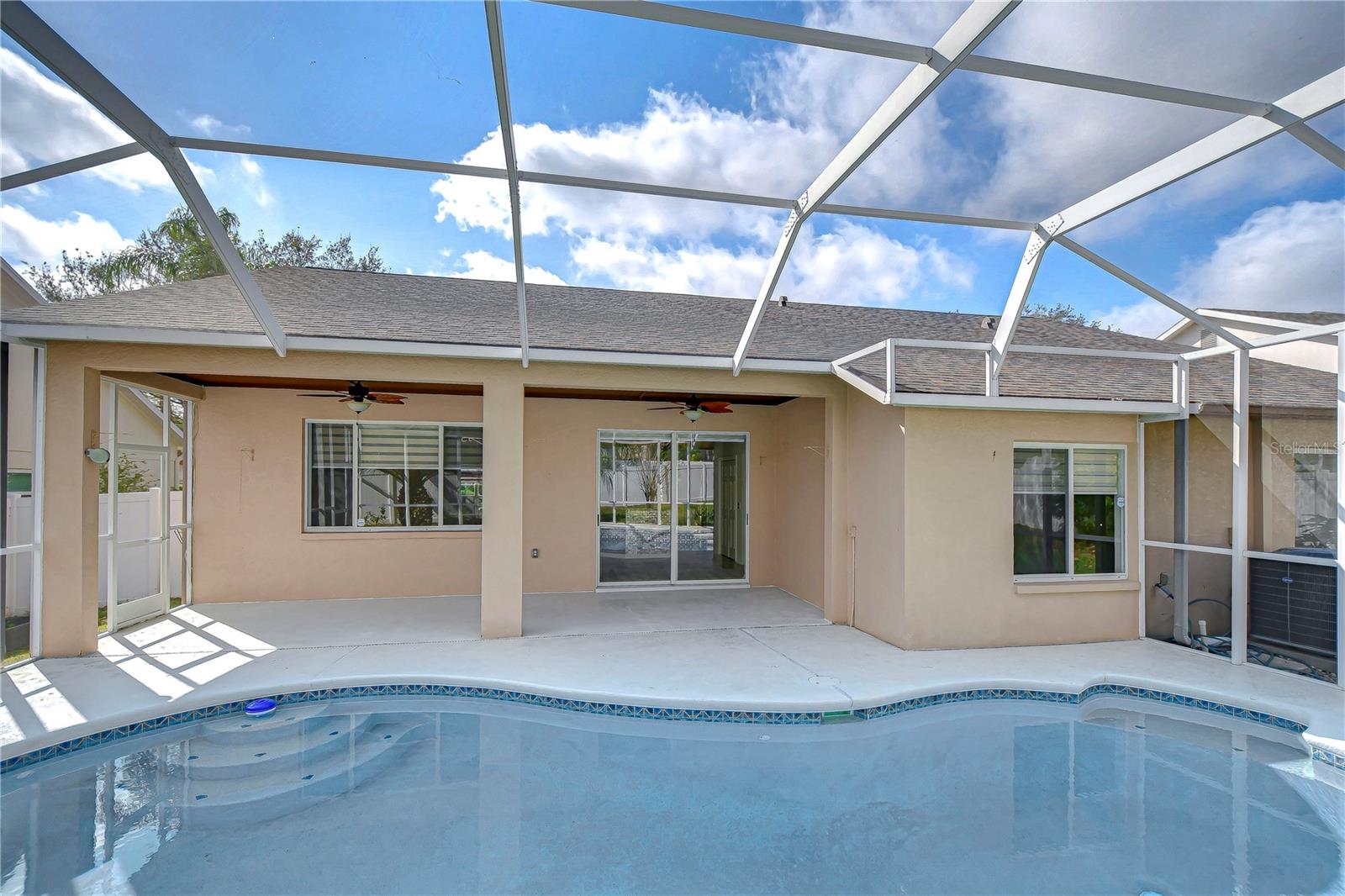 Dive into relaxation in your private pool.