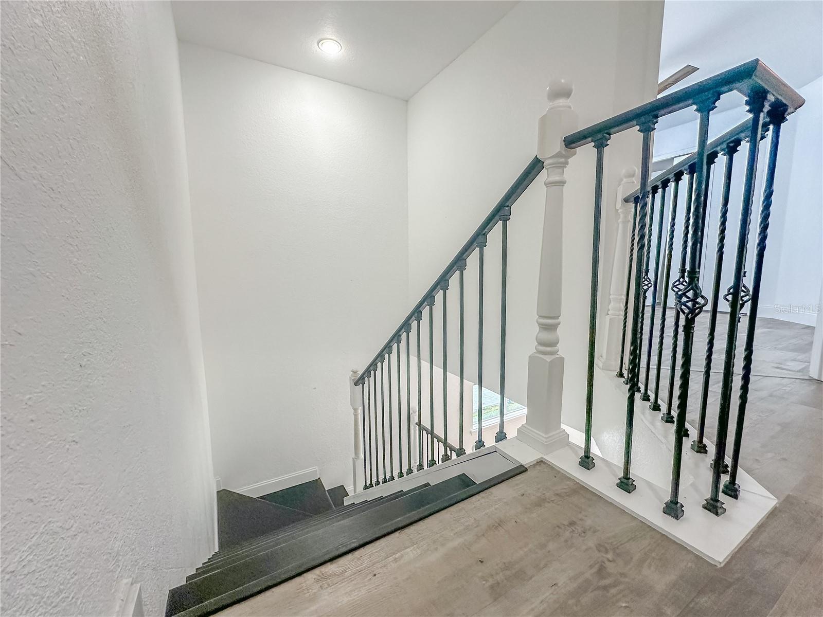 Staircase to 4 Bedrooms & Guest Bathroom on 2nd Floor