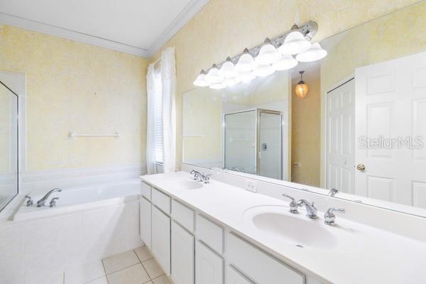 Master Bathroom double sinks