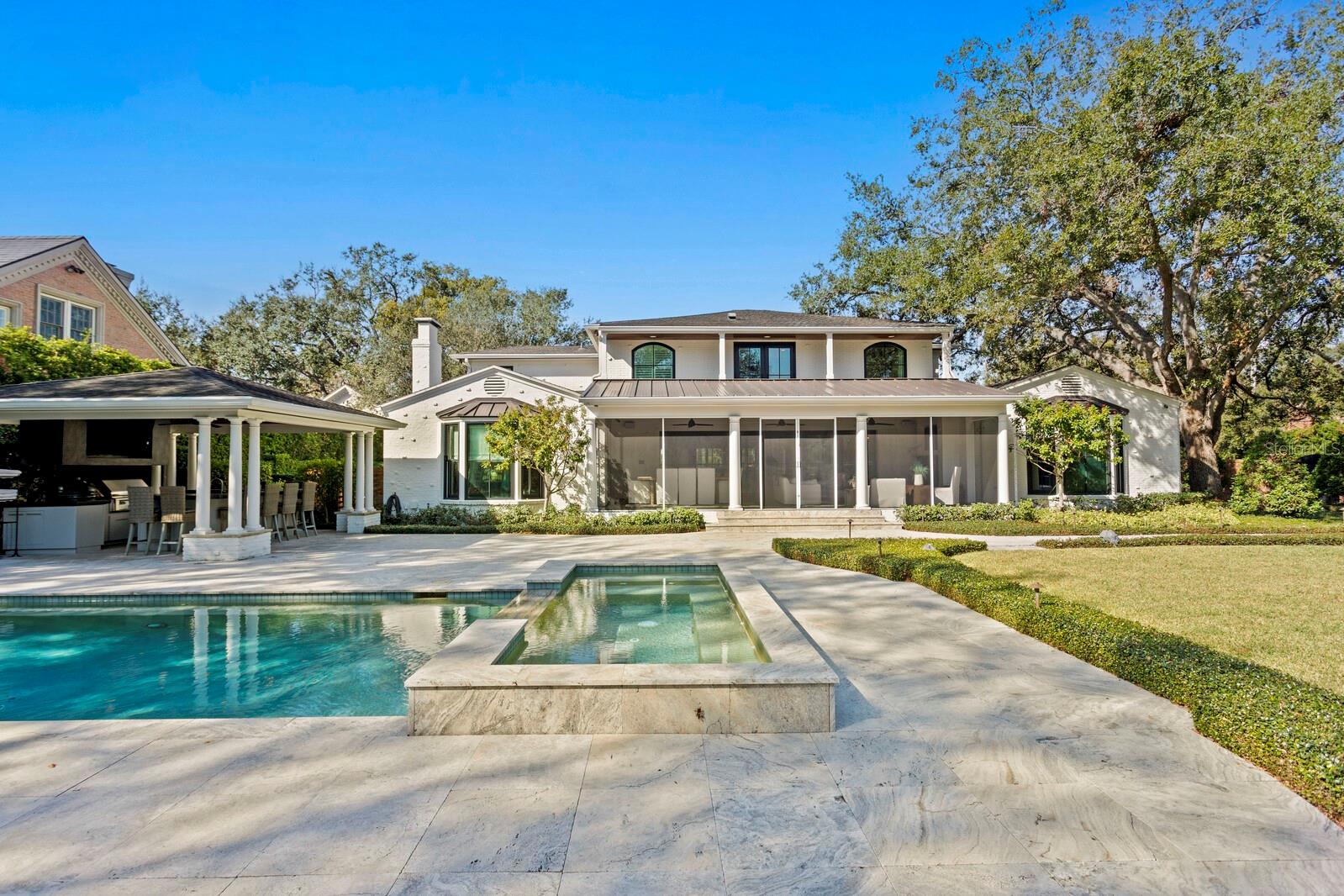 Room for everything - pool, spa, grilling, and even the pets!