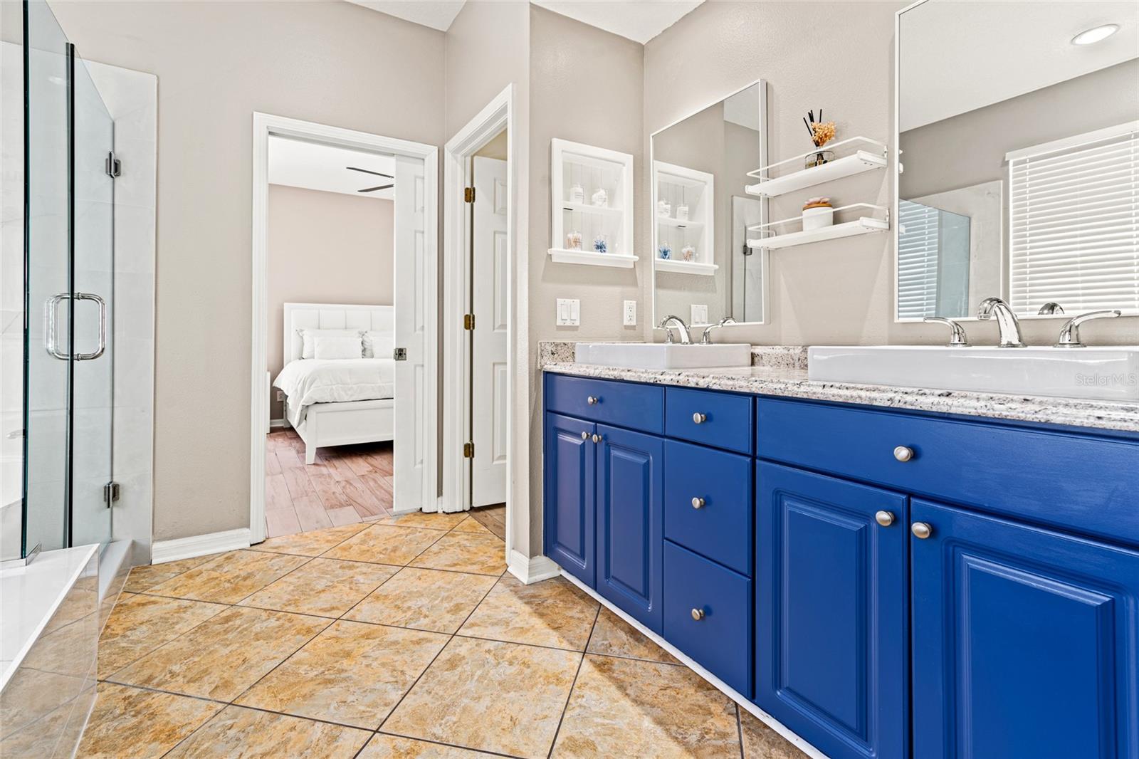 Master bathroom