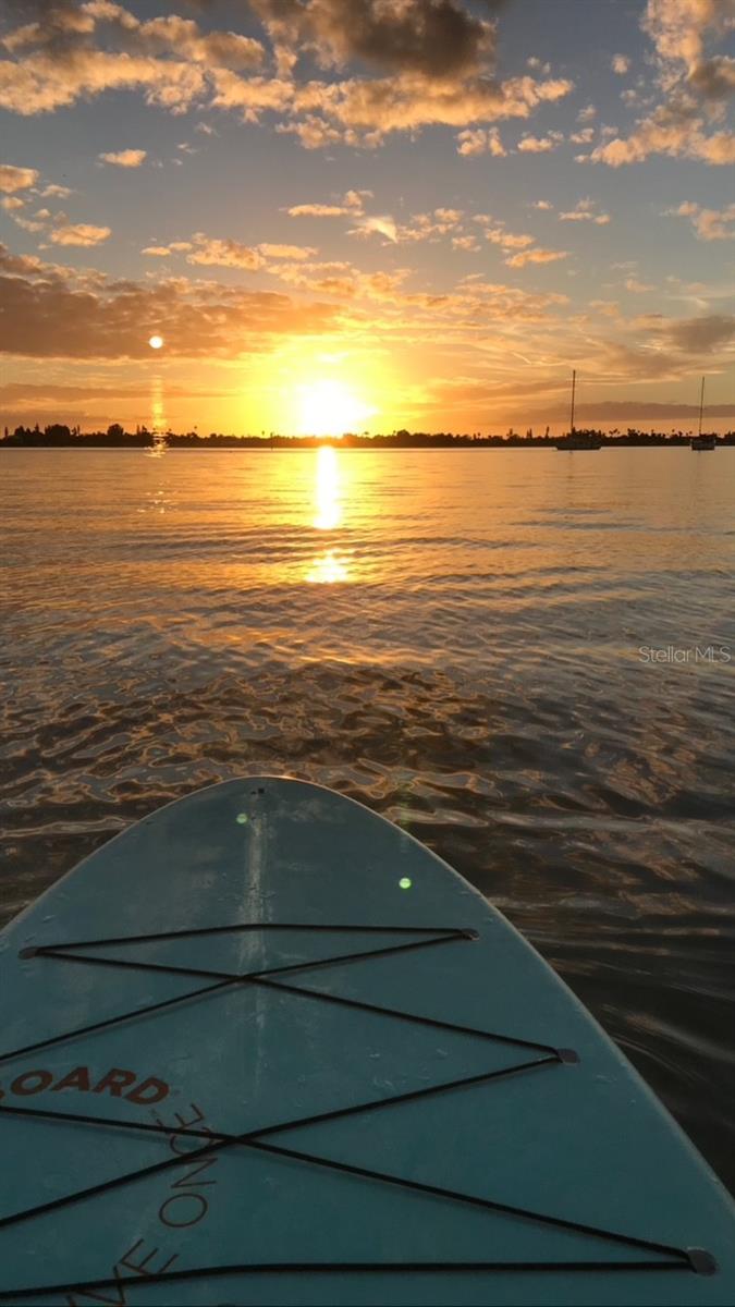 Enjoy Madeira Beach sunsets from your back patio