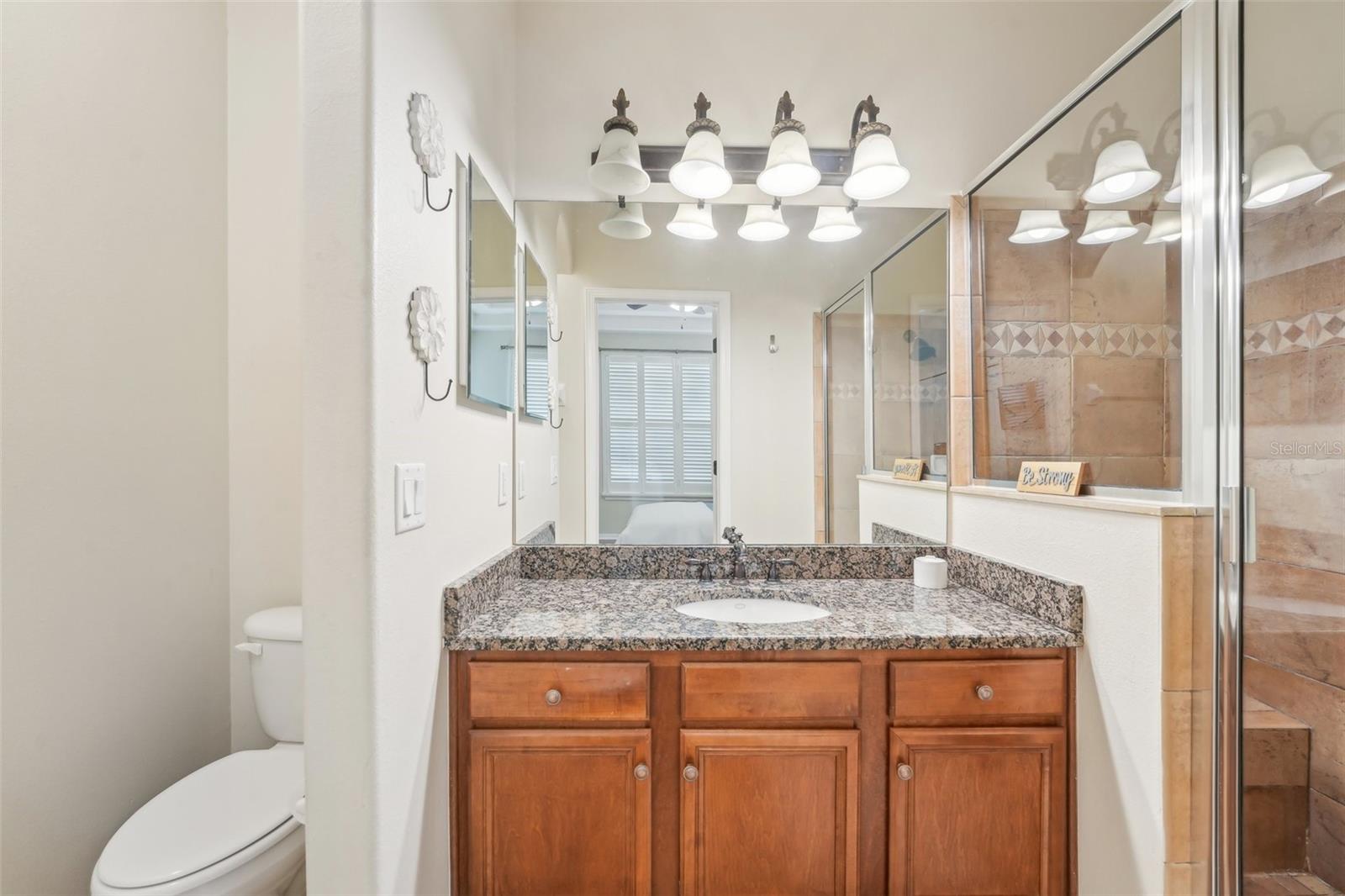 PRIMARY BATH ROOM WITH WALK-IN SHOWER