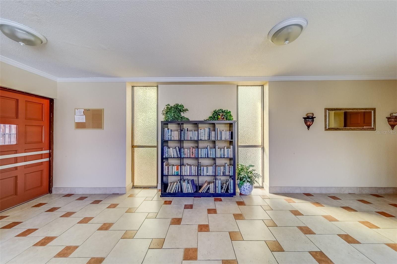 Building Foyer with Library