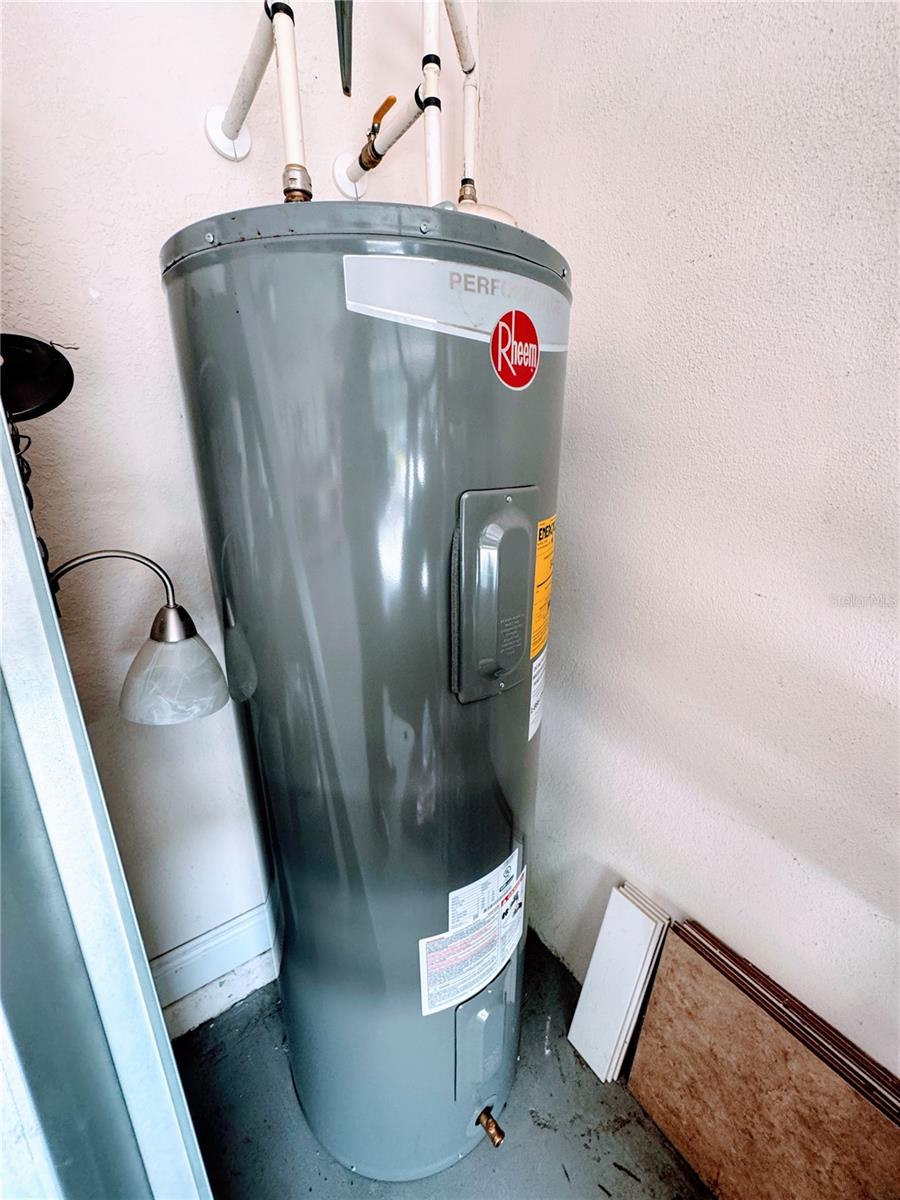 NEW WATER HEATER