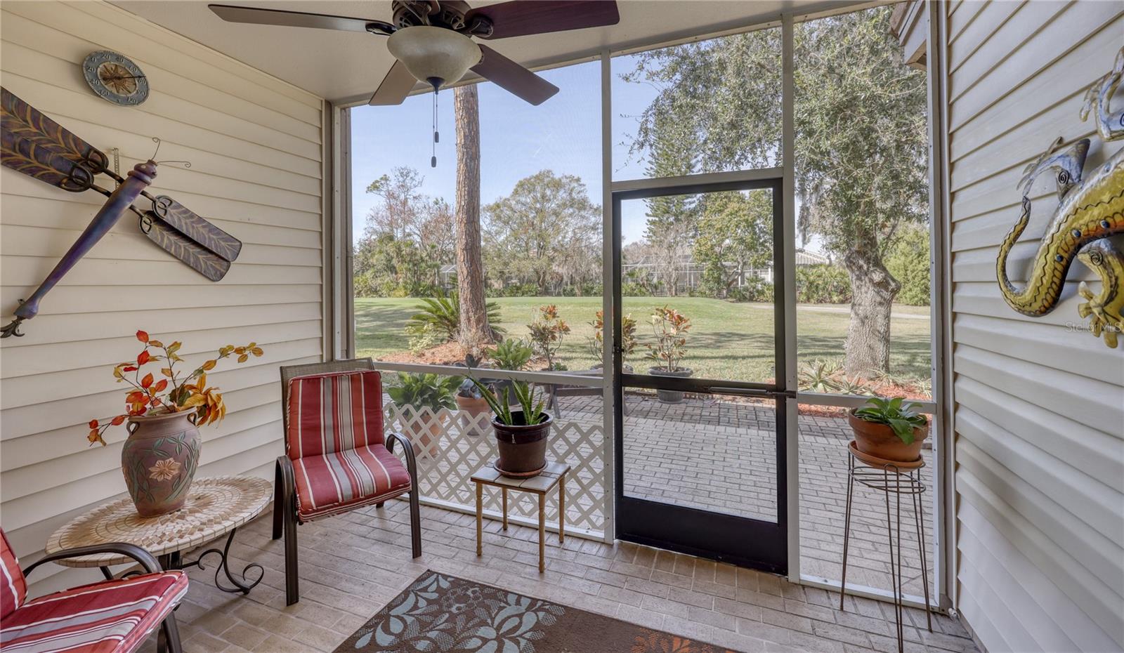 Screened Covered Patio