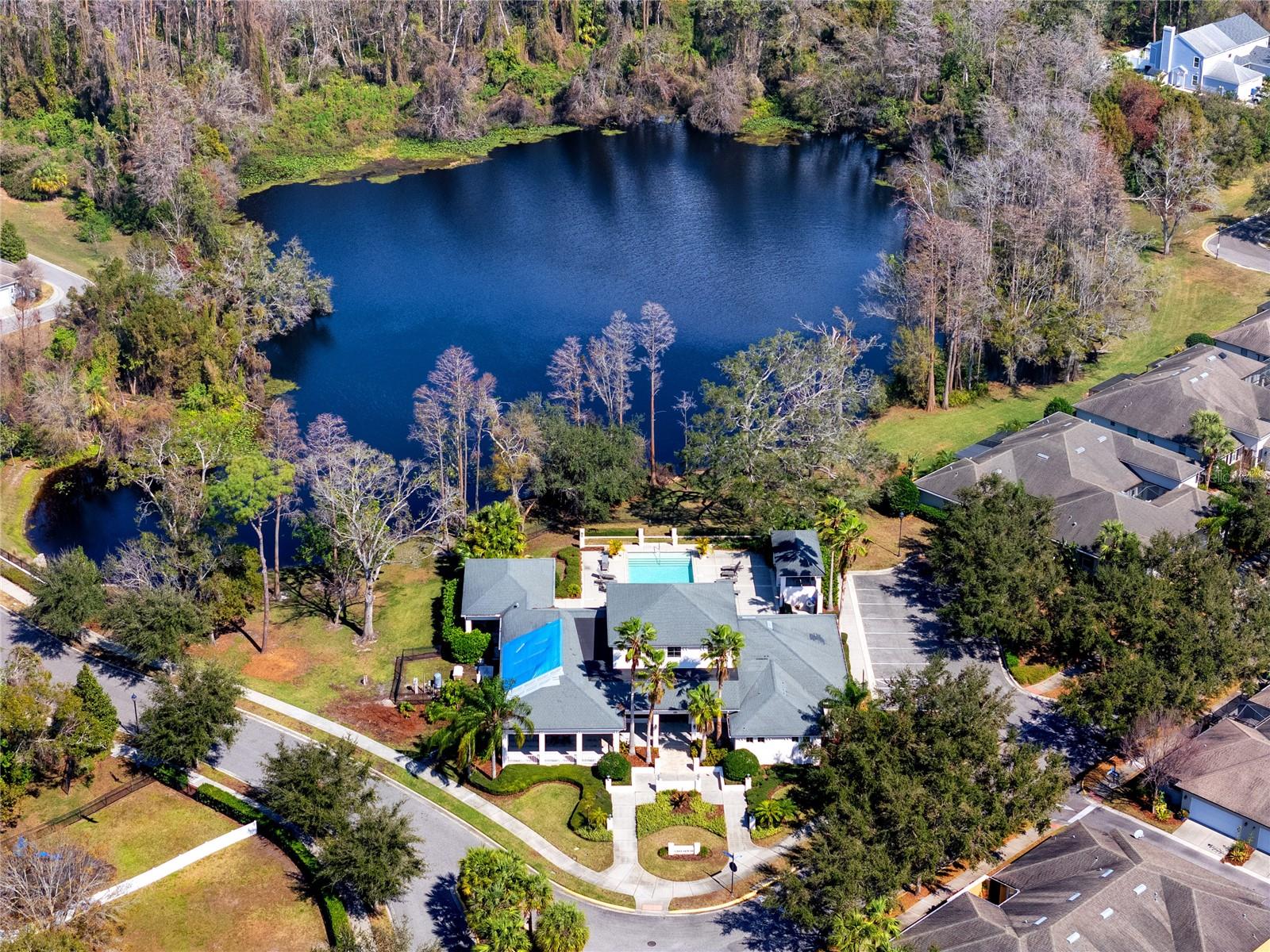 Community Center/Clubhouse and lake