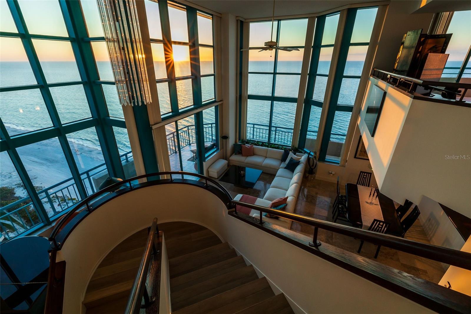 Living Room with your personal sunsets