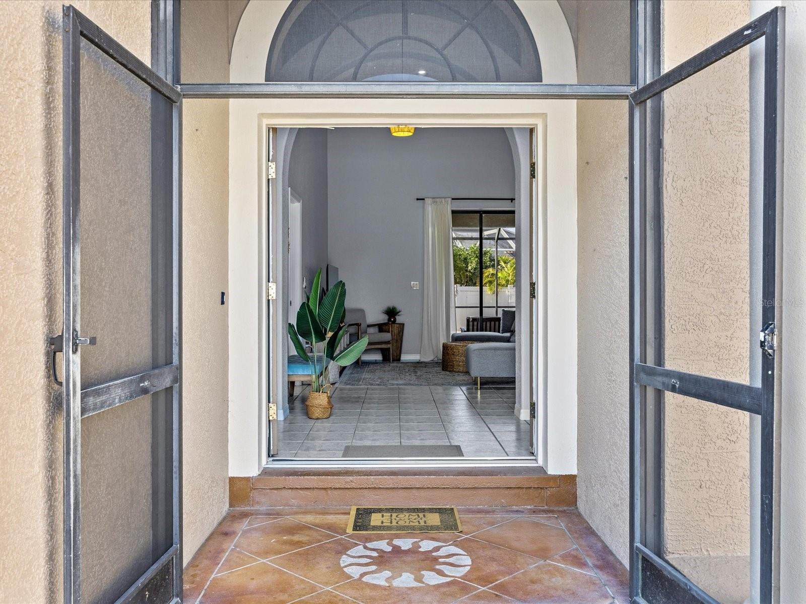 Grand Entry with Double Doors