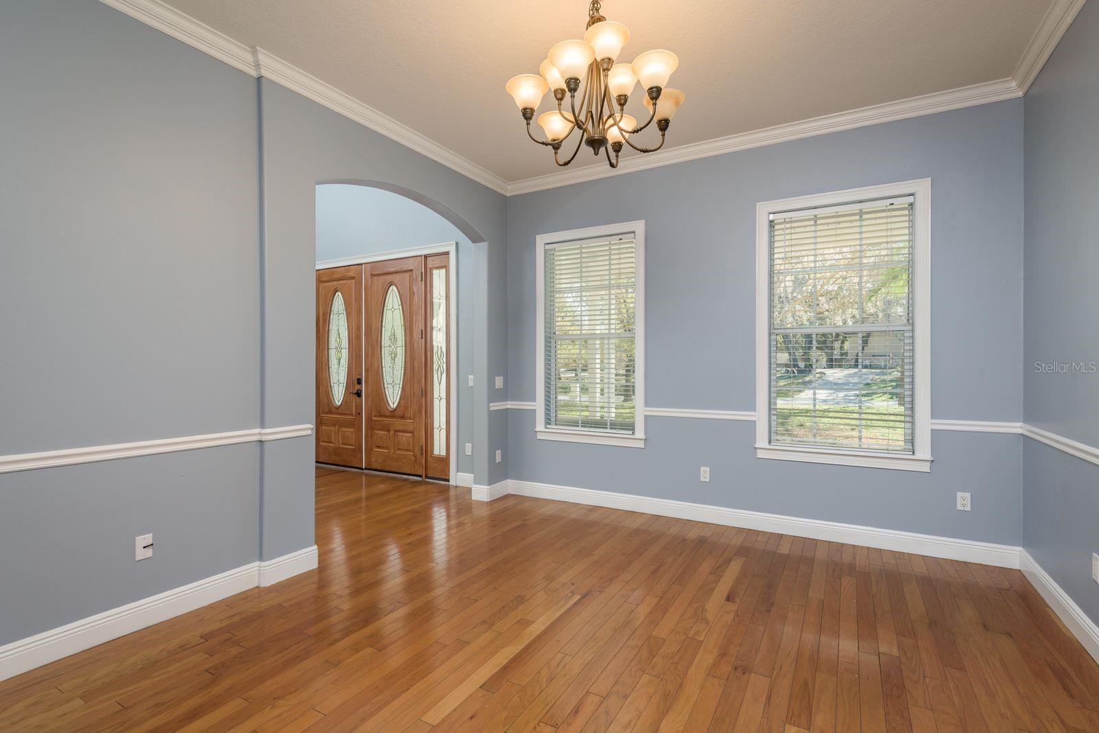 Formal dining room.